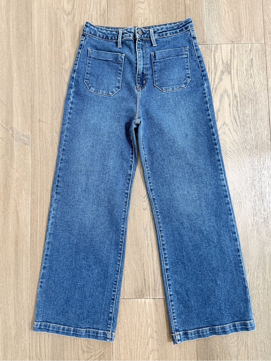 Just Black Denim - Just Black Denim Sailor Pocket Wide Leg Jeans 29